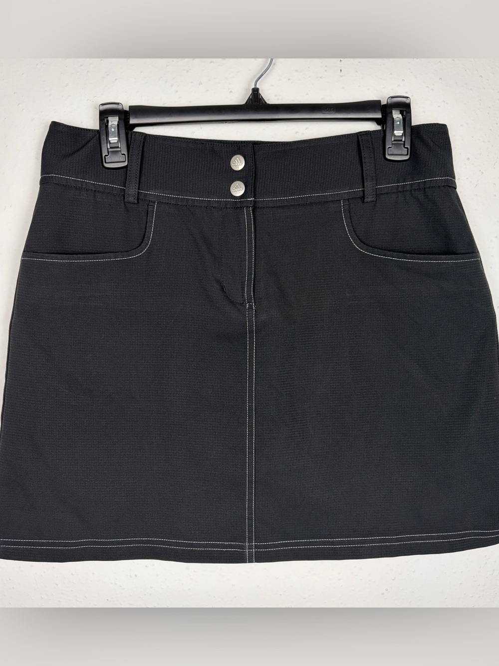 adidas ClimaCool Black Golf Skort with Built-In Shorts | Size 4